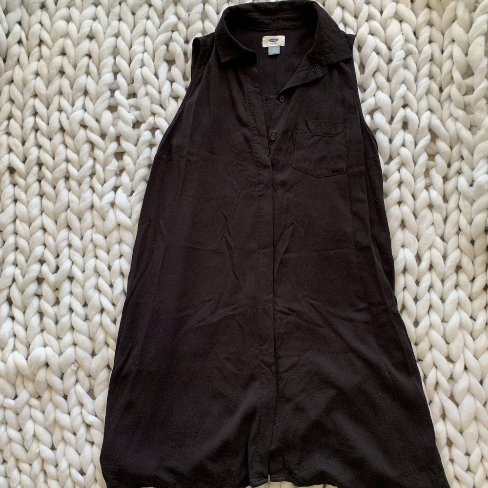 2/$12 3/$15 Old Navy black swing dress